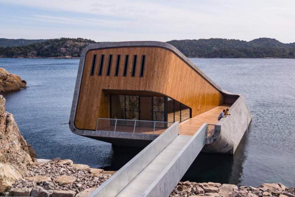 Apartment With Boat Spangereid Exterior foto